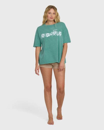 Make It Tropical Short Sleeve T-Shirt - Island Green | Billabong