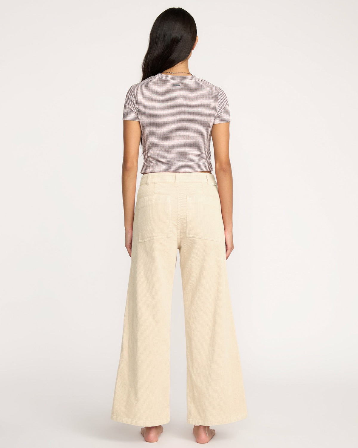 Free Fall High-Waist Cord Pants - Whitecap | Billabong