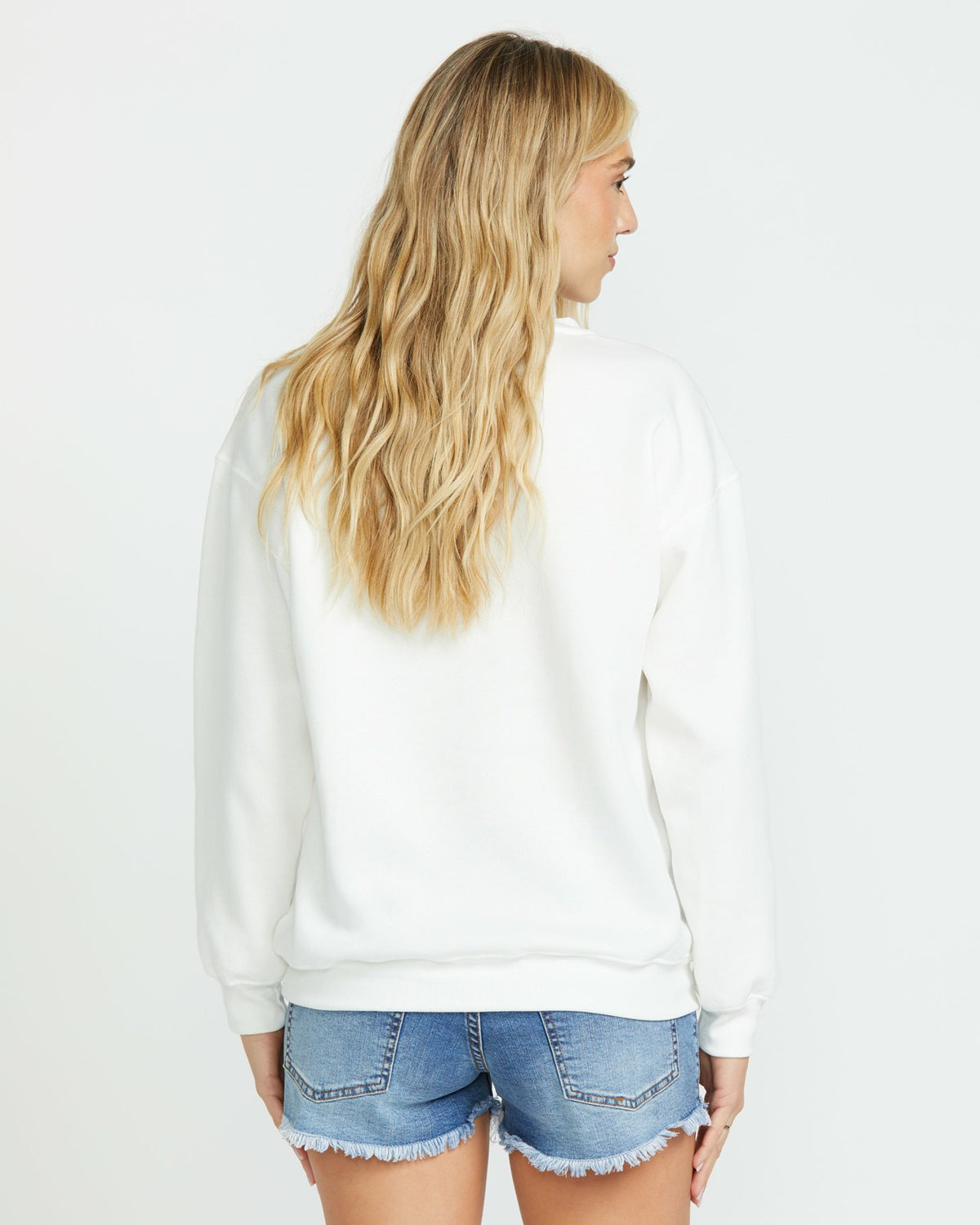 Balanced Out Crew Sweatshirt - Salt Crystal | Billabong